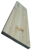 Blaty meblowe i parapety okienne - Parapet WEWNĘTRZNY DREWNIANY Naturalny - miniaturka - grafika 1