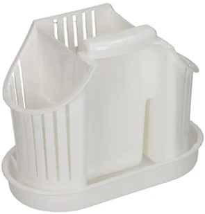 Ociekacz Na Sztućce 3 Komory Czerwony Suszarka - Suszarki do naczyń - miniaturka - grafika 5