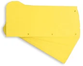 Przekładki do segregatorów - Elba 400014010 paski oddzielające Duo, neutralny pod względem emisji, 240 X 105 MM, 160 G/M karton, 60 notatniki Rexel Advance posiadają, żółty 400014010 - miniaturka - grafika 1