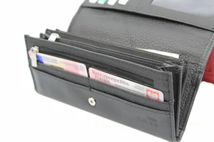 PolskaGalanteria.pl Portfel Damski PolskaGalanteria Długi Max Z Suwakiem Skóra Naturalna - Portfele PolskaGalanteria.pl Portfel Damski PolskaGalanteria Długi Max Z Suwakiem Skóra Naturalna - Portfele - miniaturka - grafika 5