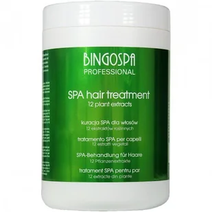 BingoSpa Kuracja spa do włosów 12 ekstraktów roślinnych - Spa Hair Treatment 12 Plants Extract Kuracja spa do włosów 12 ekstraktów roślinnych - Spa Hair Treatment 12 Plants Extract - Odżywki do włosów - miniaturka - grafika 2