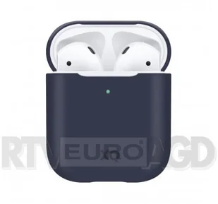 XQISIT Etui na słuchawki XQISIT Silicone Case for AirPods Niebieski 38499 - Etui do tabletów - miniaturka - grafika 2