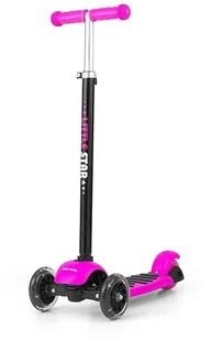 Milly Mally Hulajnoga 3w1 Scooter Little Star Pink (5901761122893) - Hulajnogi - miniaturka - grafika 3
