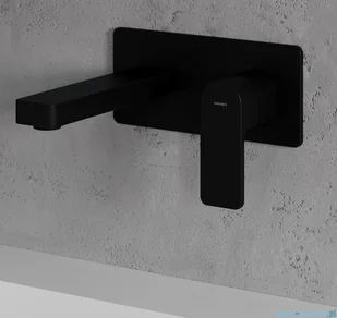 Omnires Baretti bateria umywalkowa podtynkowa czarny mat BA7815BL | - Baterie umywalkowe - miniaturka - grafika 4