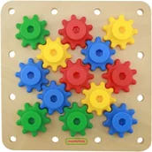 Tablice dla dzieci - Masterkidz Koła Zębate Zbuduj Własny Mechanizm Tablica Masterkidz - miniaturka - grafika 1
