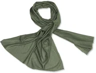 Odzież taktyczna i umundurowanie - Mil-Tec Szal maskujący siatkowy 190x50 - Zielony OD (12627001) 12627001 - miniaturka - grafika 1