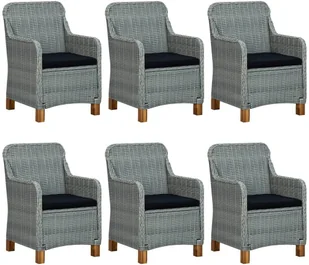 vidaXL 7-częściowy zestaw mebli ogrodowych jasnoszary 3067853 - Meble ogrodowe - miniaturka - grafika 6