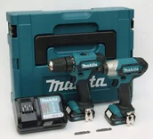 Zestawy elektronarzędzi - MAKITA zestaw combo 12V DF333D+TD110D 2x2,0Ah CLX224SAJ CLX224SAJ - miniaturka - grafika 1