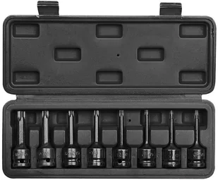NEO-TOOLS Tools Klucze udarowe torx 1/2 9 części 08-712 - Nasadki do elektronarzędzi - miniaturka - grafika 4