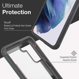 X-Doria Raptic Shield - Etui aluminiowe Samsung Galaxy S21+ (Antimicrobial protection) (Iridescent) b2btrade-19129-0 - Etui i futerały do telefonów - miniaturka - grafika 5