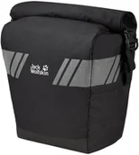 Plecaki - Jack Wolfskin Torba sakwa rowerowa Rack Bag - flash black 2010561-6699 - miniaturka - grafika 1