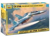 Modele do sklejania - Zvezda Model plastikowy Sukhoi SU-27 UB + EKSPRESOWA 7294 - miniaturka - grafika 1