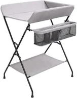 Przewijaki - VidaXL Lumarko Stolik do przewijania, jasnoszary, żelazny 10265 VidaXL - miniaturka - grafika 1