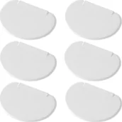 Akcesoria i części AGD - Hendi Skrobka cukiernicza do ciasta PÓŁOKRĄGŁA 104x74mm ZESTAW 6szt 554142 Skrobka cukiernicza do ciasta PÓŁOKRĄGŁA 104x74mm ZESTAW 6szt 554142 554142 - miniaturka - grafika 1