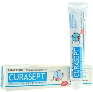 CURASEPT CURASEPT ADS 712 - Pasta do zębów w żelu z chlorheksydyną 0.12% 75ml 0000000388 - Pasty do zębów - miniaturka - grafika 3