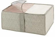 Pojemniki kuchenne - Wenko 64521100 soft-box Balance M - pudełko do przechowywania z okienkiem, 55 x 20 x 40 cm, taupe - miniaturka - grafika 1