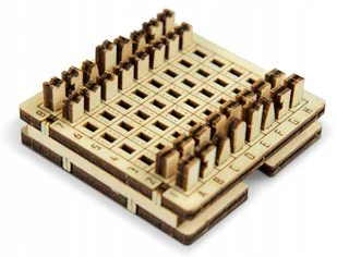 Ateneum Drewniana gra podróżna 3D Szachy - Gry planszowe - miniaturka - grafika 2