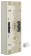 Puszki elektryczne i akcesoria - Berker Kwadrat kremowy puszka natynkowa 3 B_5310439902 - miniaturka - grafika 1