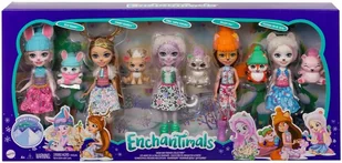 Enchantimals Zestaw 5 Lalek I Zwierzątek - GXB20 - Lalki dla dziewczynek - miniaturka - grafika 2