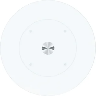 vidaXL vidaXL Stolik kawowy, przezroczysty, 40 cm, szkło hartowane - Ławy i stoliki kawowe - miniaturka - grafika 2