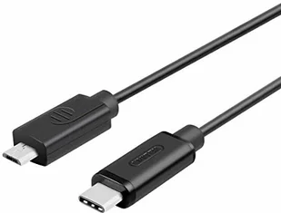 Unitek Przewód USB Typ-C do microUSB 1M Fast Charging Y-C473BK Y-C473BK - Kable komputerowe i do monitorów - miniaturka - grafika 4