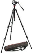 Akcesoria fotograficzne - Manfrotto Głowica MVH500AH Fluid ze statywem 755XB i torbą - miniaturka - grafika 1