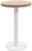 Stoły - vidaXL Stolik bistro, jasnobrązowy, 50 cm, MDF - miniaturka - grafika 1
