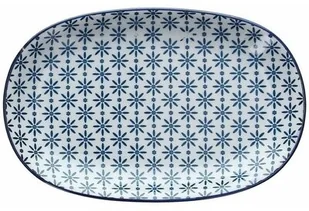 TOGNANA Talerz TOGNANA Sapa 23.5 x 15.5 cm Niebieski - Talerze - miniaturka - grafika 3