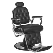 Fotele fryzjerskie - GABBIANO ActiveShop FOTEL BARBERSKI FRANCESCO CZARNY FRANCESCO - miniaturka - grafika 1