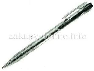 M&G Długopis automatyczny CRISTAL 0.7 mm ABP04871 CZARNY - Długopisy - miniaturka - grafika 2