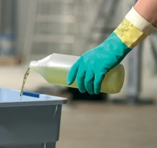 Vileda Professional Rękawice Heavyweight S 120259 Vileda VILEDA PROFESSIONAL VILE-PROF-0113 - Fartuchy i rękawice kuchenne - miniaturka - grafika 2