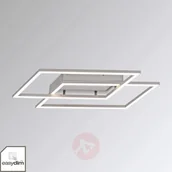 Lampy sufitowe - Paul Neuhaus 2-punktowa lampa sufitowa LED Inigo dł. 53,8 cm - miniaturka - grafika 1