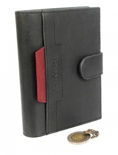 Pierre Cardin Portfel Męski Skórzany Skóra Licowa Duży Pionowy Z Zapięciem MATOWY VO02 326 A - Portfele - miniaturka - grafika 12