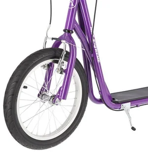 Nils Extreme WH119 VIOLET 16/12'' HULAJNOGA Z POMP. KOŁAMI 5907695535631 - Hulajnogi - miniaturka - grafika 4