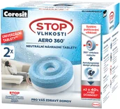 Inne artykuły czyszczące - Ceresit Stop wilgoci AERO tabletki 2 x 450g - miniaturka - grafika 1
