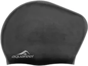 Pływanie - Aquafeel long hair cap czarny - miniaturka - grafika 1