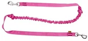 Smycze dla psów - Dingo DINGO Amortyzatory-częściowy linka do Running z psem, 2,5 x 170 cm, różowa - miniaturka - grafika 1