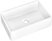 Umywalki - AXIS Umywalka Bochun Granit  Pure White 45 X 30 Axis - miniaturka - grafika 1