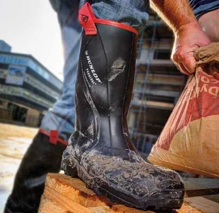 Dunlop OUTLET Kalosze r.47 Gumiaki Obuwie Robocze Rugged S5 BHP - Obuwie robocze - miniaturka - grafika 2