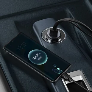 Baseus Share Togheter | Ładowarka samochodowa z rozgałęźnikiem 4x USB USB-C 120W Powe Delivery Quick Charge 4.0 CCBT-B0G - Ładowarki samochodowe - miniaturka - grafika 3