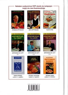 wgp Dieta optymalna Książka Kucharska Jan Kwaśniewski, Tomasz Kwaśniewski - Diety, zdrowe żywienie - miniaturka - grafika 2
