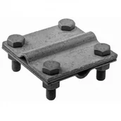 Kostki, złączki, wtyczki - Pawbol Złącze krzyżowe małe trzy płytki 4m8 55mm do drutu 8,10 - miniaturka - grafika 1