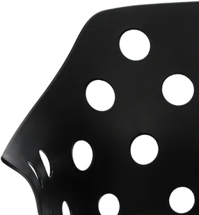 Intesi Krzesło Sajt czarne - Krzesła - miniaturka - grafika 4