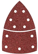 Materiały ścierne - Wolfcraft Tarcza ścierna przyczepnych nakładek ściernych , 2-częściowy, trzy zapinane na 95 MM i podstawa tarcza szlifierska korund, 10 sztuki, 5619000 - miniaturka - grafika 1