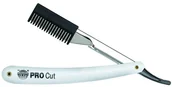 Brzytwy fryzjerskie - Kiepe (121) Brzytwa Pro Cut - Razors Plastic Comb - miniaturka - grafika 1