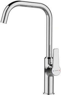 Kuchinox Bateria zlewozmywakowa Alanis wylewka F chrom BQI_065D - Baterie kuchenne - miniaturka - grafika 2