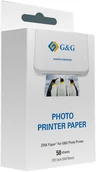 Papier do drukarek - Canon G&amp;G Papier fotograficzny ZINK GG-ZP023-50 do drukarek G&amp;G Huawei HP Polaroid Xiaomi 50 mm x 76 mm 50 szt APPGNGFOT0003 - miniaturka - grafika 1