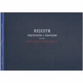 Druki akcydensowe - Firma krajewski Rejestr przypisów i odpisów [Pu/Rpo-1] Pu/Rpo-1 - miniaturka - grafika 1