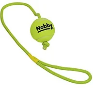 Zabawki dla psów - Nobby piłka tenisowa z pętlami na wyrzutu - miniaturka - grafika 1