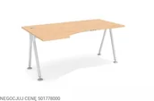 Biurka - WUTEH S.A. Biurko biurowe GEOS GE-9 (160x100) 1223 - miniaturka - grafika 1